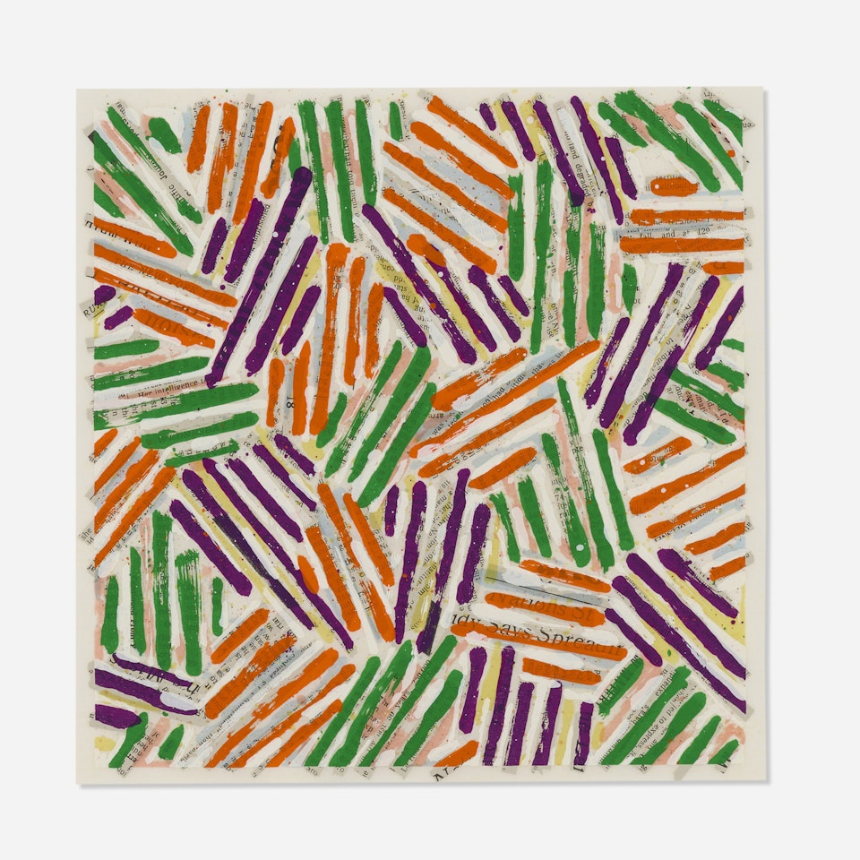 Cross Hatch by Jasper Johns