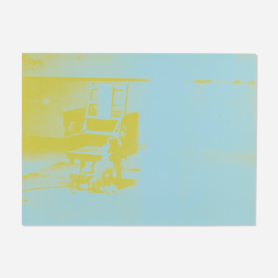 Electric Chair by Andy Warhol