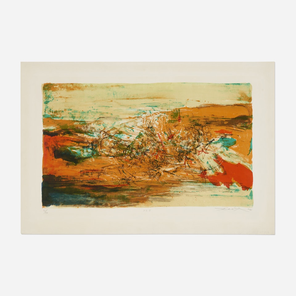 Untitled by Zao Wou-Ki