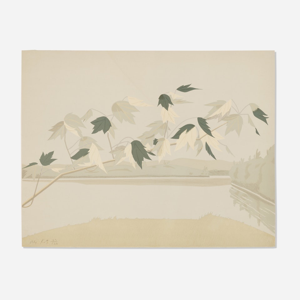 Late July II by Alex Katz