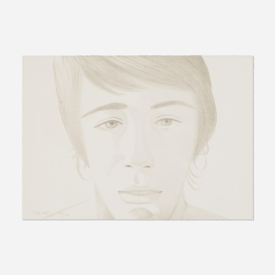 Vincent (from the Prints for Phoenix House portfolio) by Alex Katz