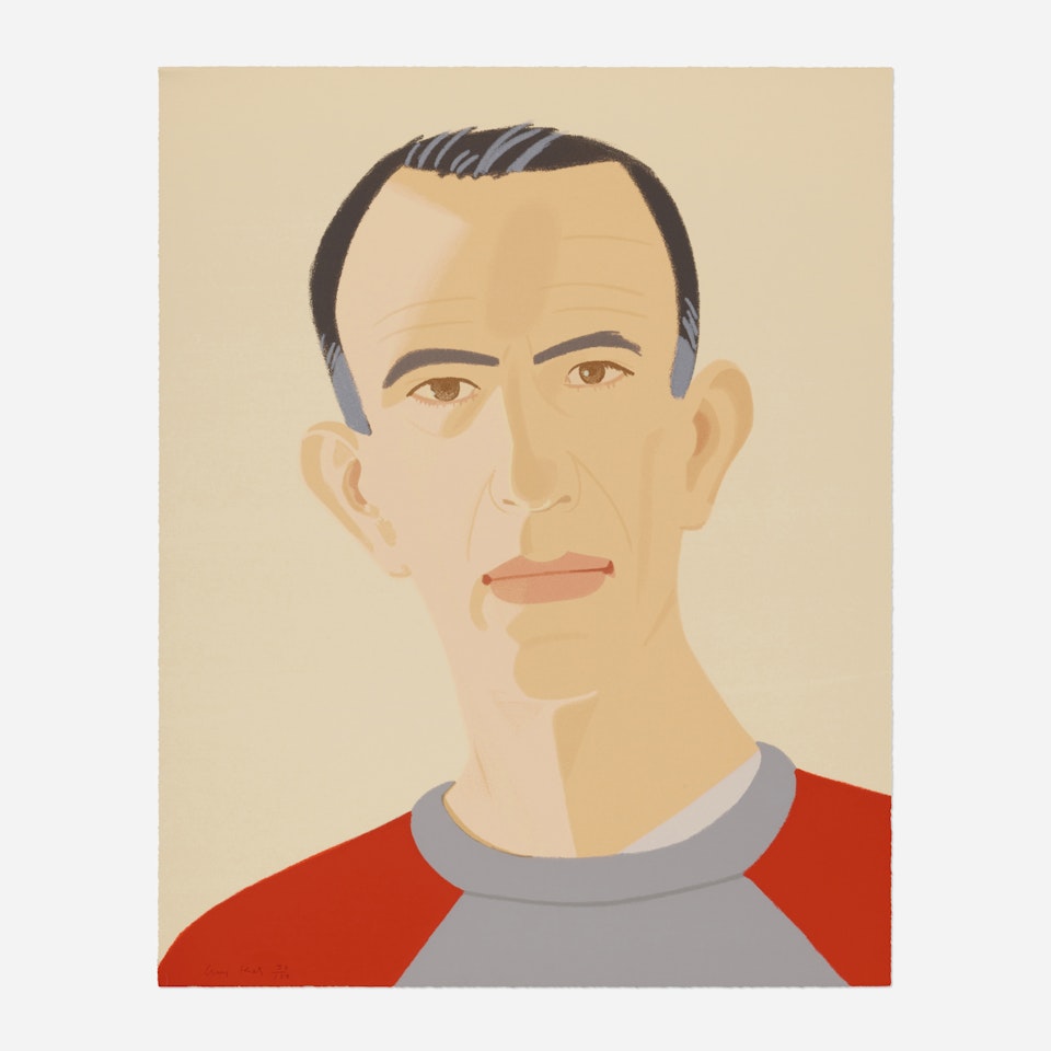 Sweatshirt II (from Alex and Ada portfolio) by Alex Katz