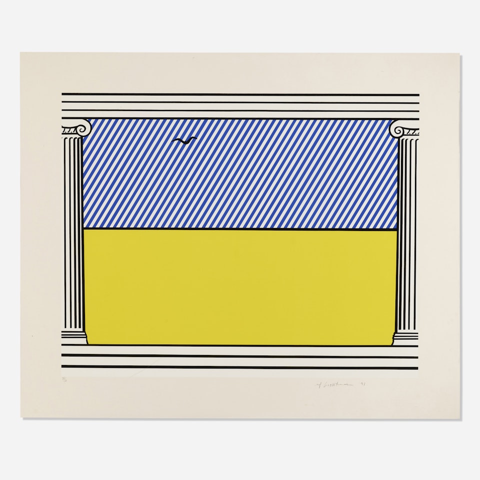 Liberté (from the Mémoire de la liberté series) by Roy Lichtenstein
