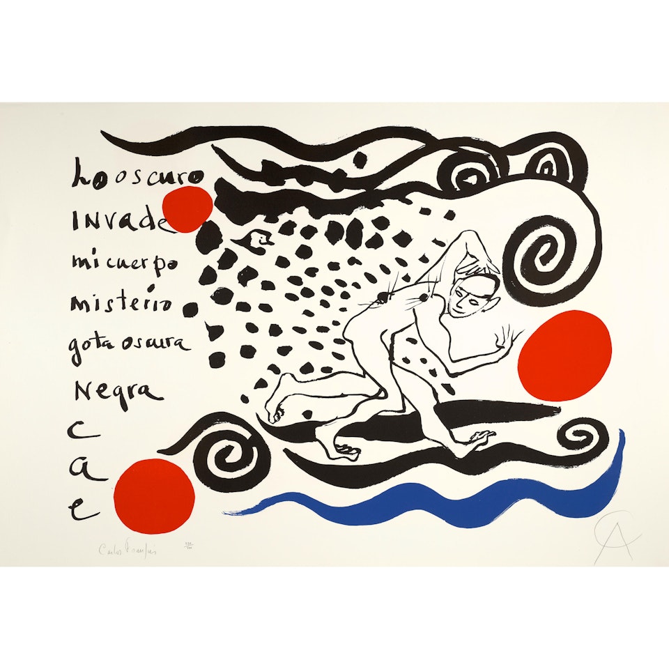 Lo Oscuro Invade by Alexander Calder