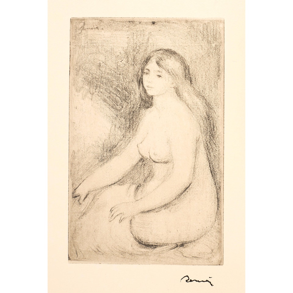 Baigneuse assise (Seated Bather) by Pierre-Auguste Renoir