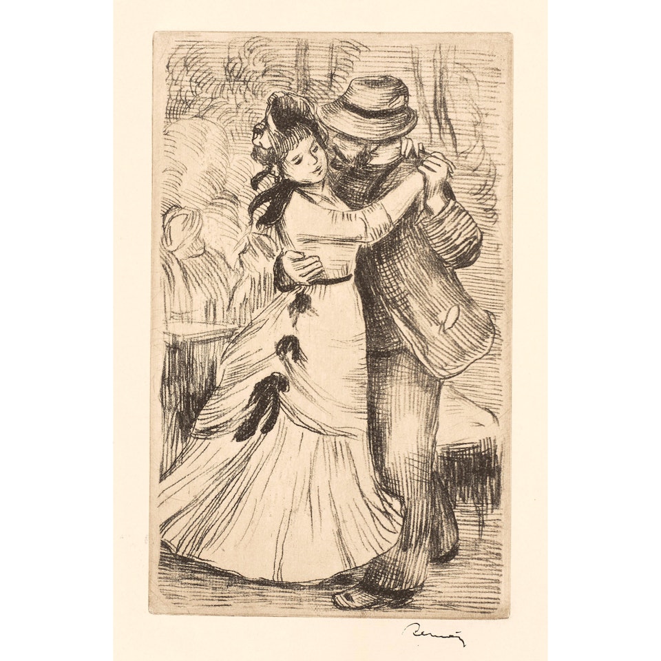 La danse à la campagne (Dance in the Country), 2e planche by Pierre-Auguste Renoir