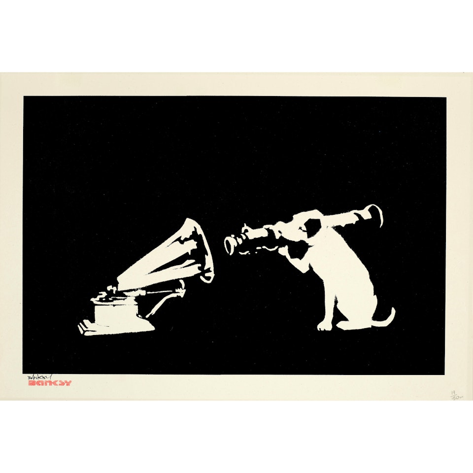 HMV Dog by Banksy