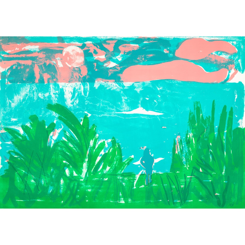 Caribbean Landscape by Romare Bearden