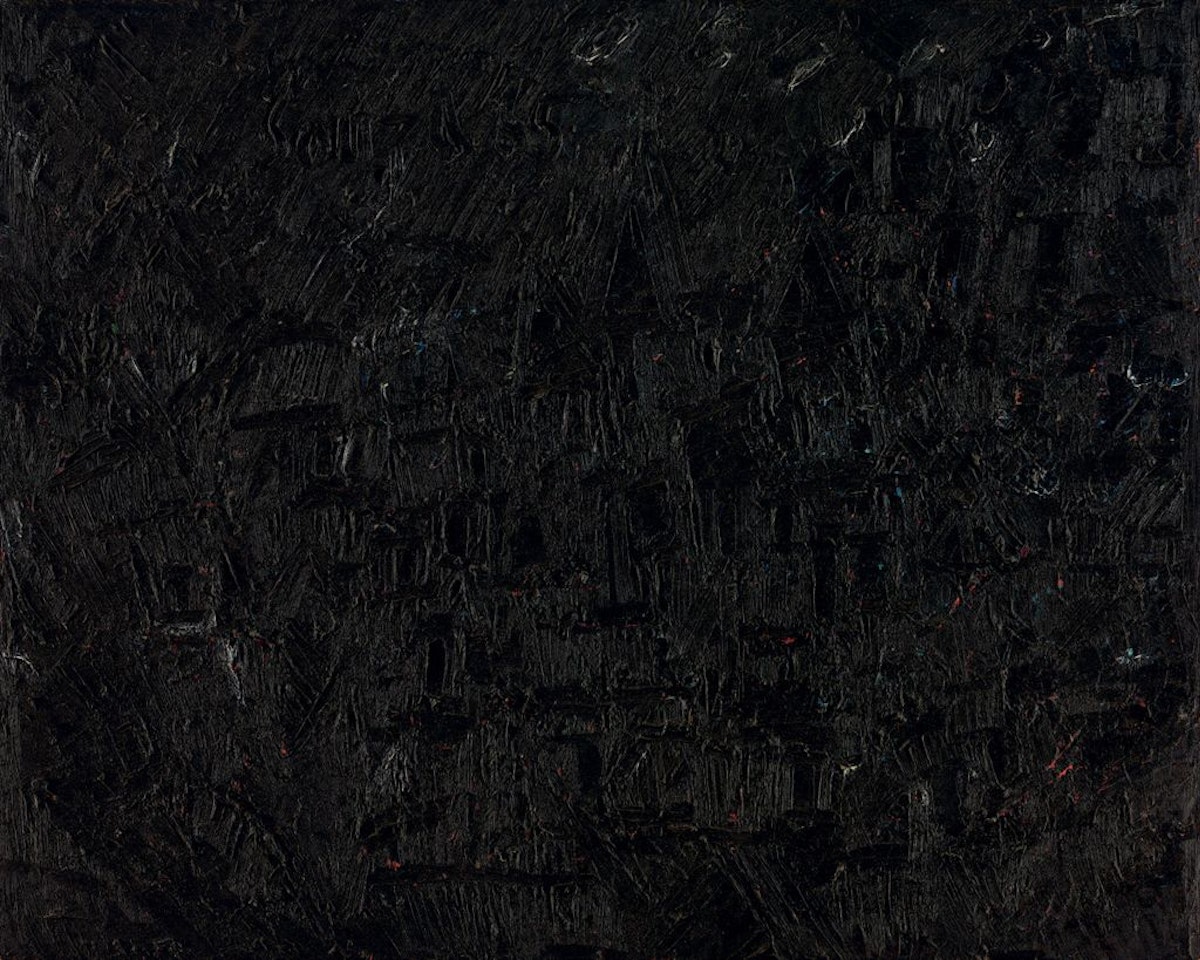 Black Landscape by Francis Newton Souza