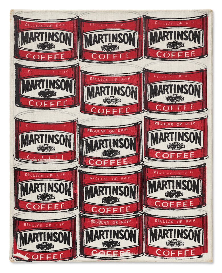 Martinson Coffee by Andy Warhol