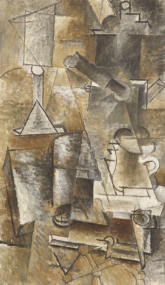 Cafetière, tasse et pipe by Pablo Picasso