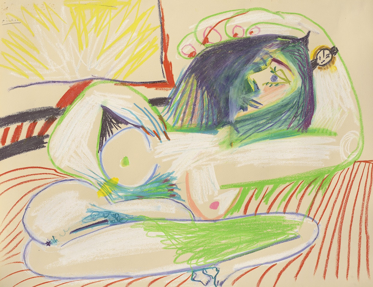 Nu couché by Pablo Picasso