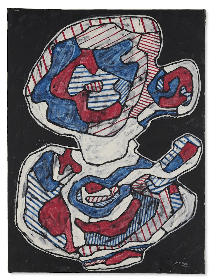 Tasse de thé II (Guillerette) by Jean Dubuffet