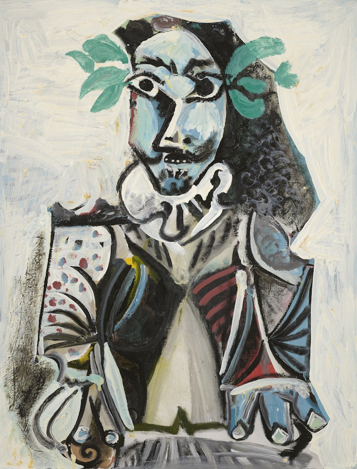 Buste d'homme lauré by Pablo Picasso