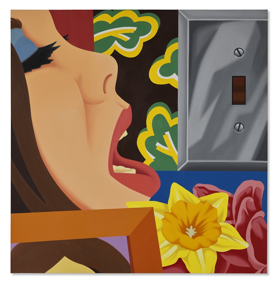 Bedroom Painting #37 by Tom Wesselmann