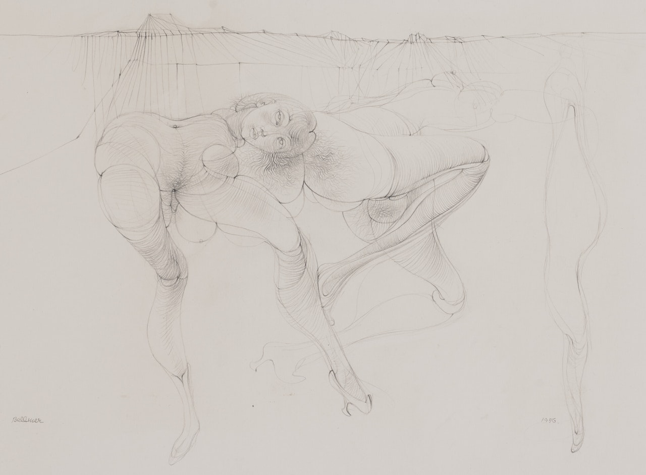 Sans titre (Unica Zürn) by Hans Bellmer