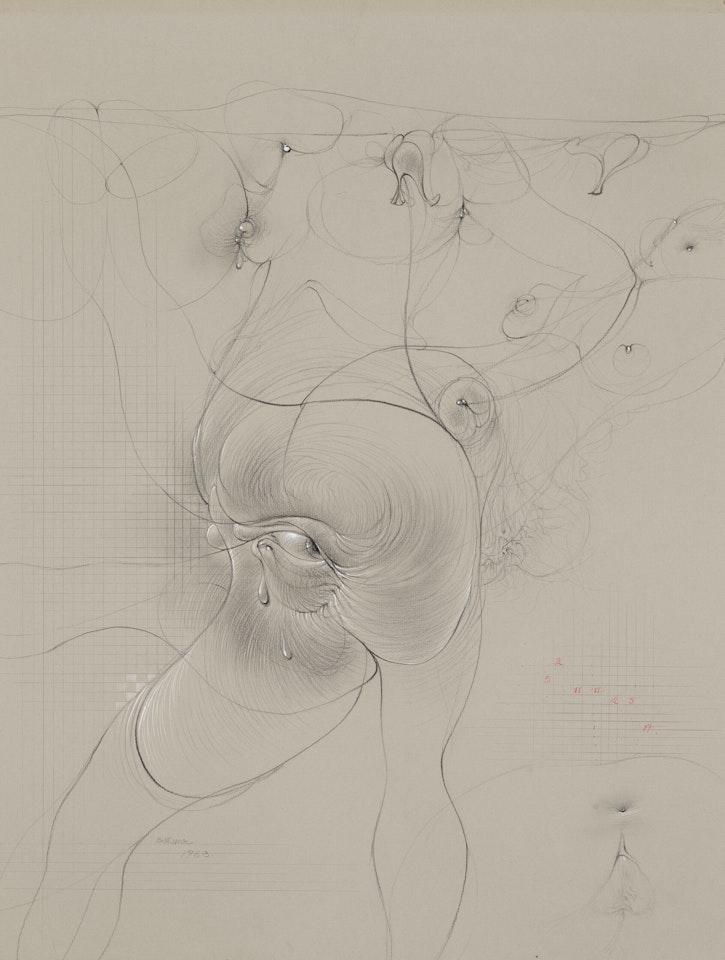 Sans titre (Auto-œil) by Hans Bellmer
