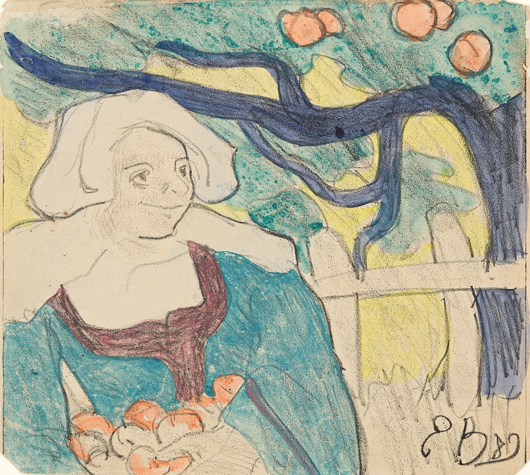 La Cueillette des Pommes by Emile Bernard