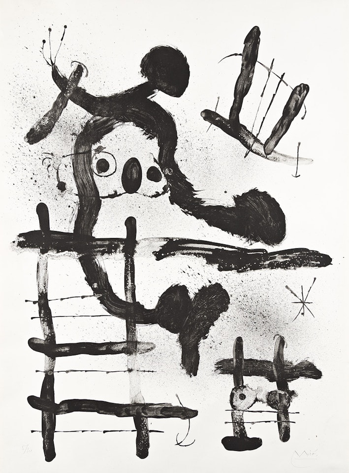 L'Oiseau Fronde by Joan Miró