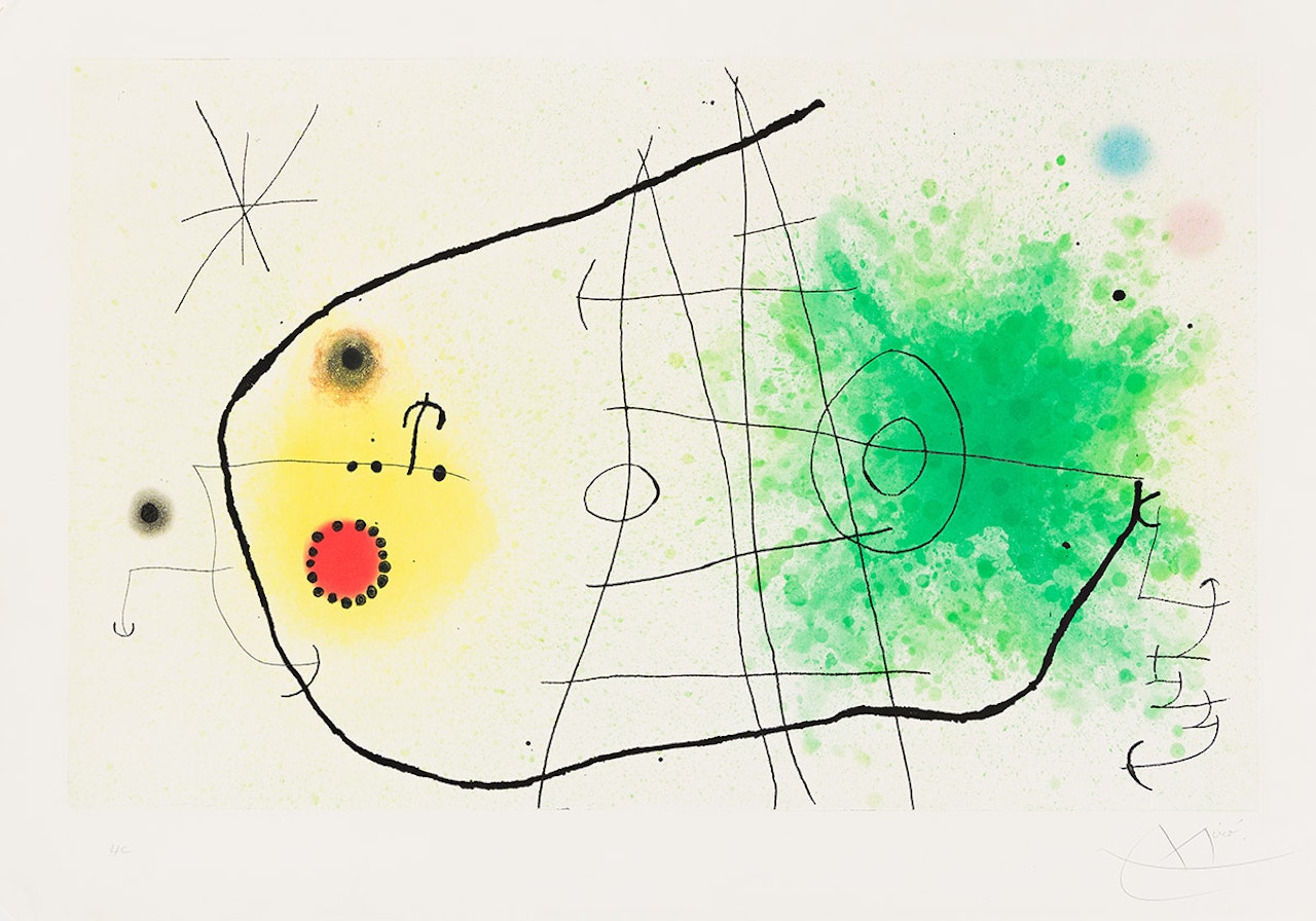 Partie de Campagne I by Joan Miró
