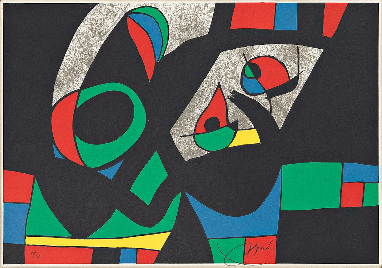 Le Lézard aux Plumes d'Or by Joan Miró
