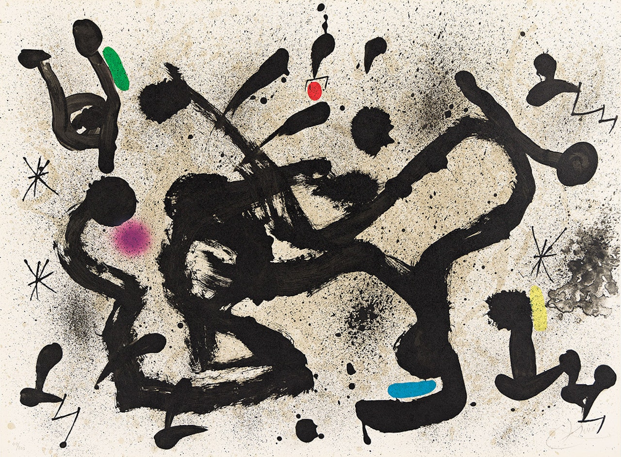 Homenatage à Joan Prats by Joan Miró