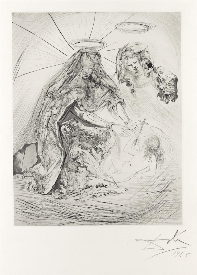 Sainte Anne by Salvador Dali