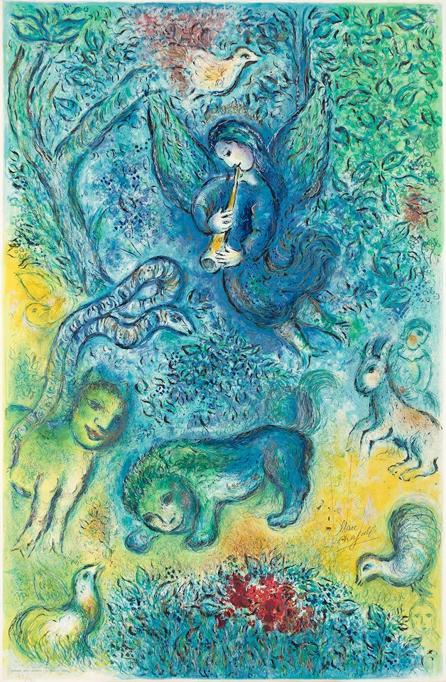 The Magic Flute by Marc Chagall