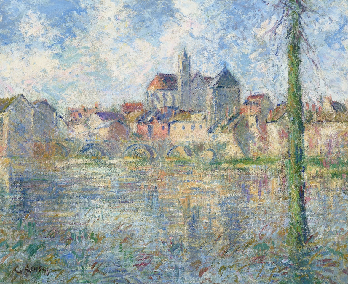 Moret-sur-Loing by Gustave Loiseau