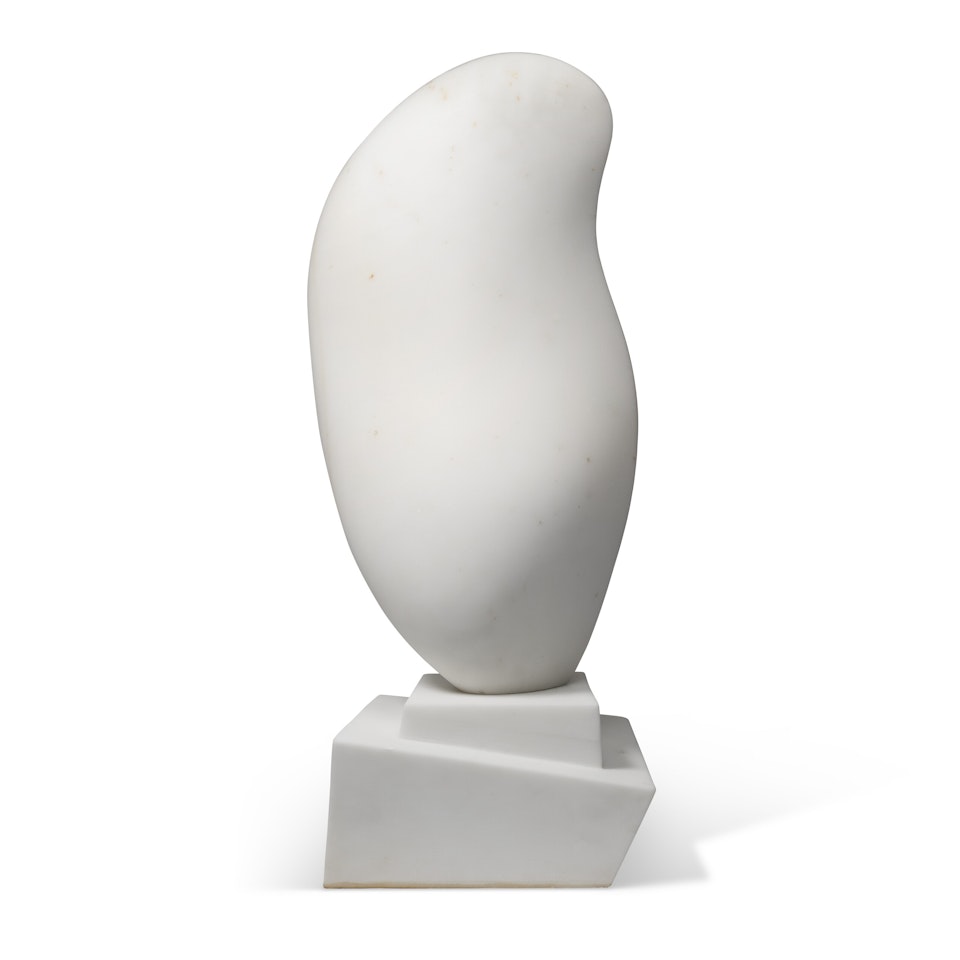 Feuille sur cristal by Jean Arp