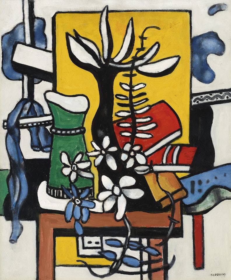 La fleur noire by Fernand Leger