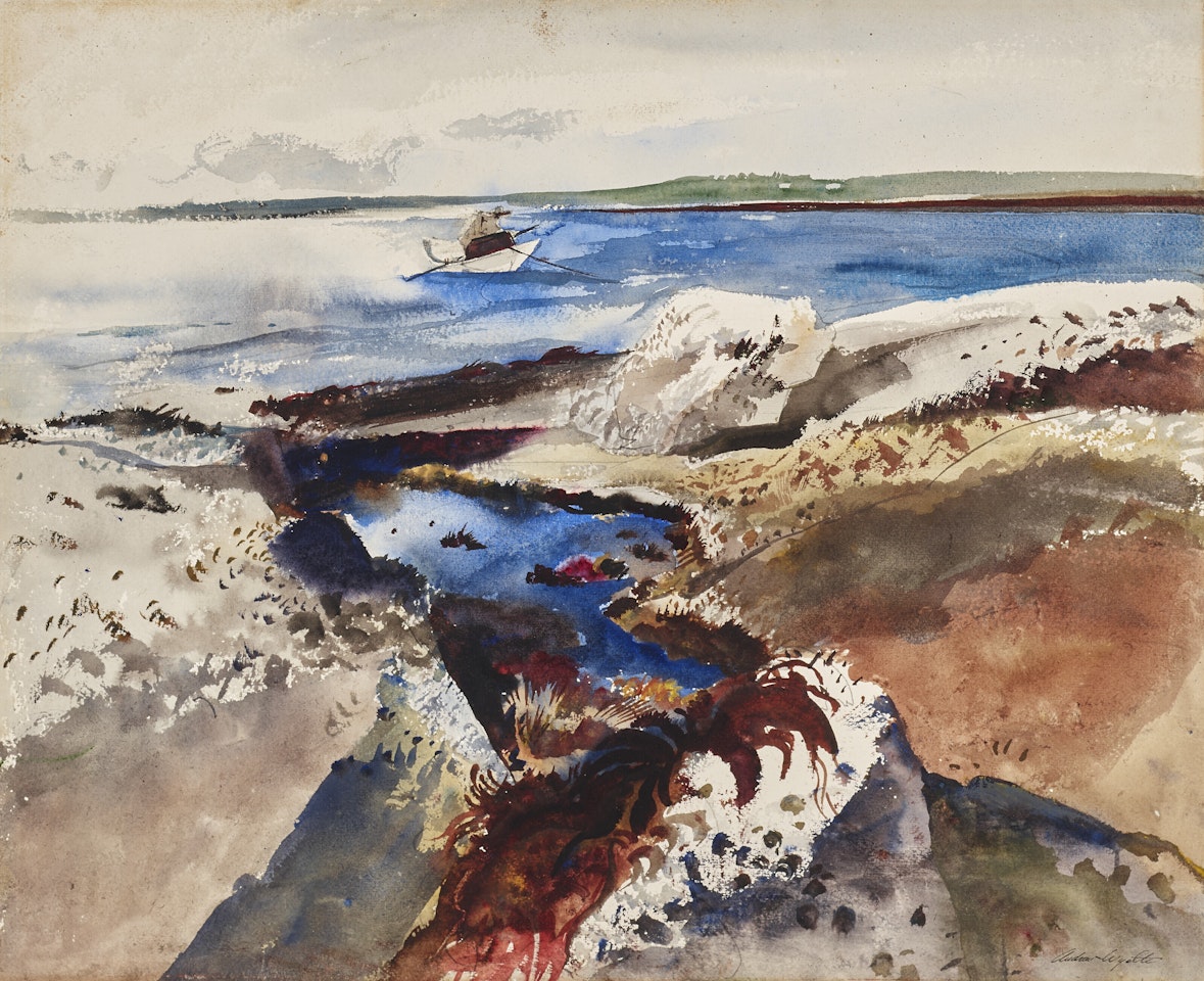 Blue Day by Andrew Wyeth