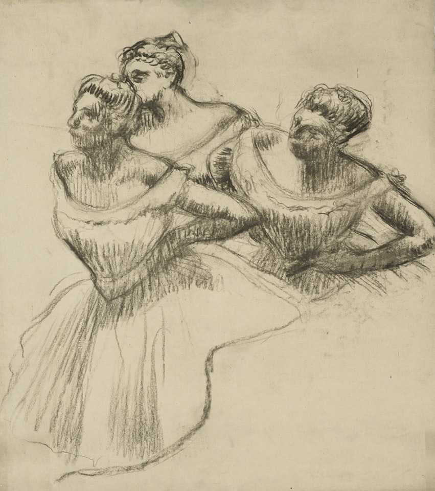 Trois danseuses by Edgar Degas