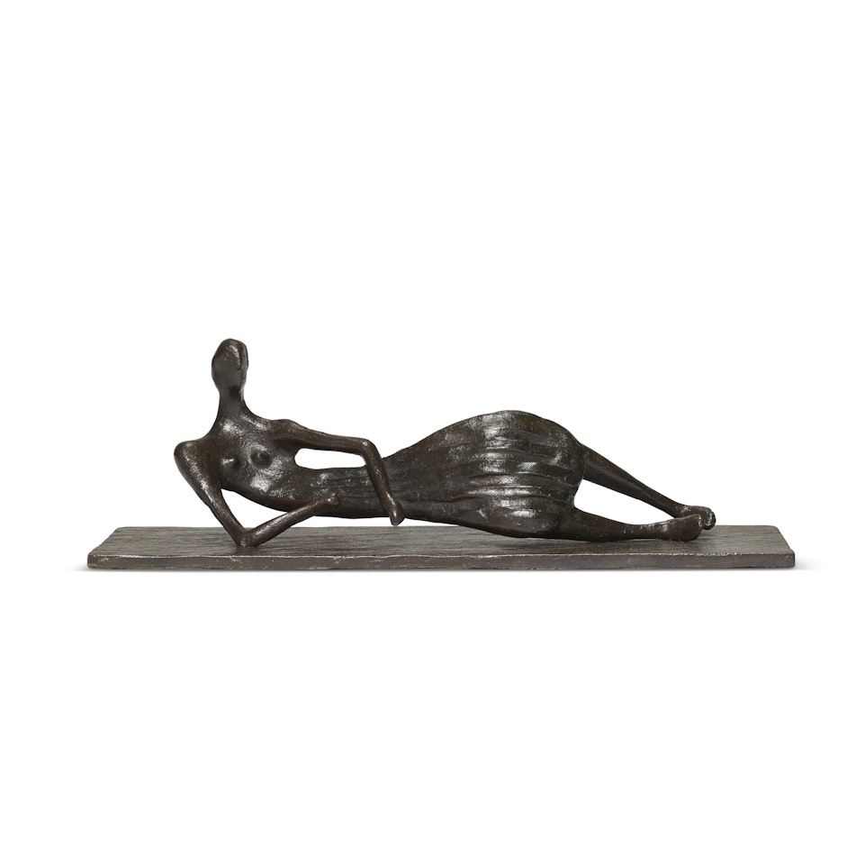 Thin Reclining Figure by Henry Moore