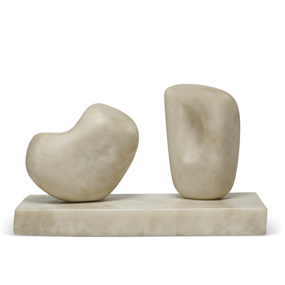 Two Small Forms by Barbara Hepworth