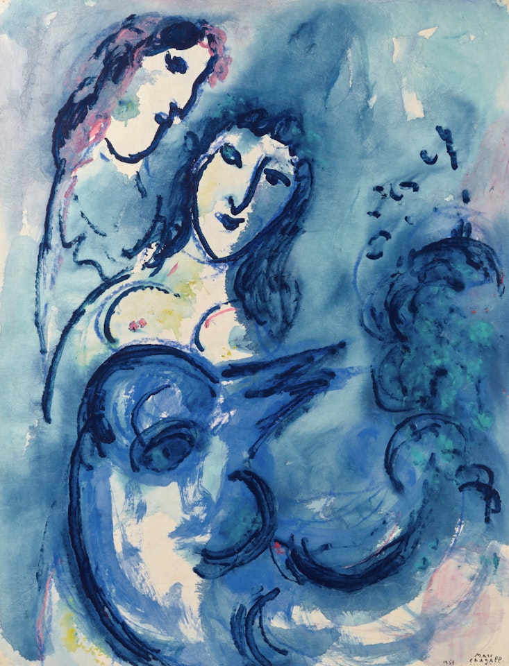 Le Couple by Marc Chagall