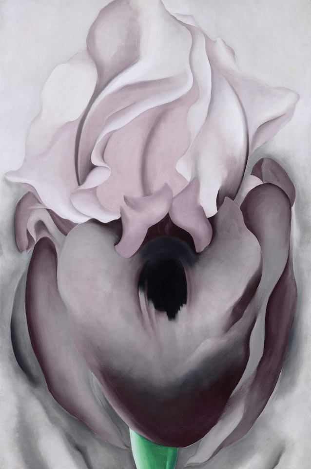 Black Iris VI, Georgia O'Keeffe : Auction Prices & Indices: LiveArt