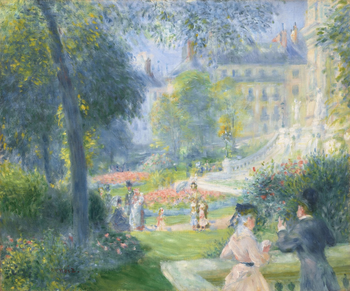 Square de la Trinité by Pierre-Auguste Renoir
