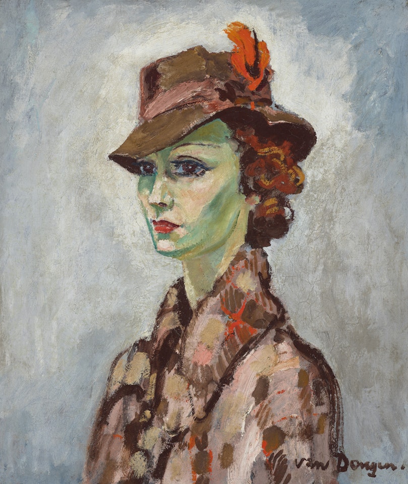 Portrait de jeune femme (Bobsy) by Kees van Dongen