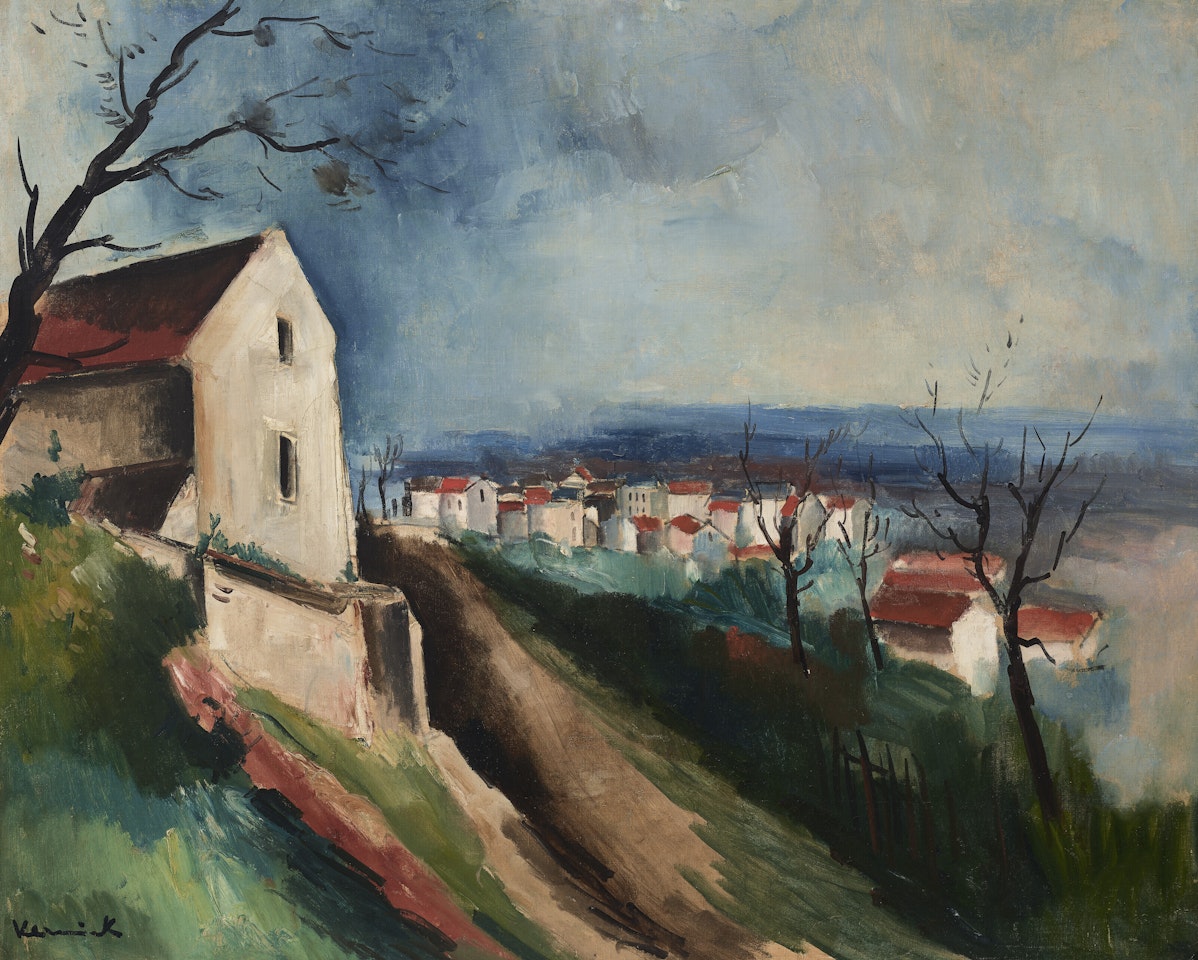 Paysage à Mériel by Maurice de Vlaminck
