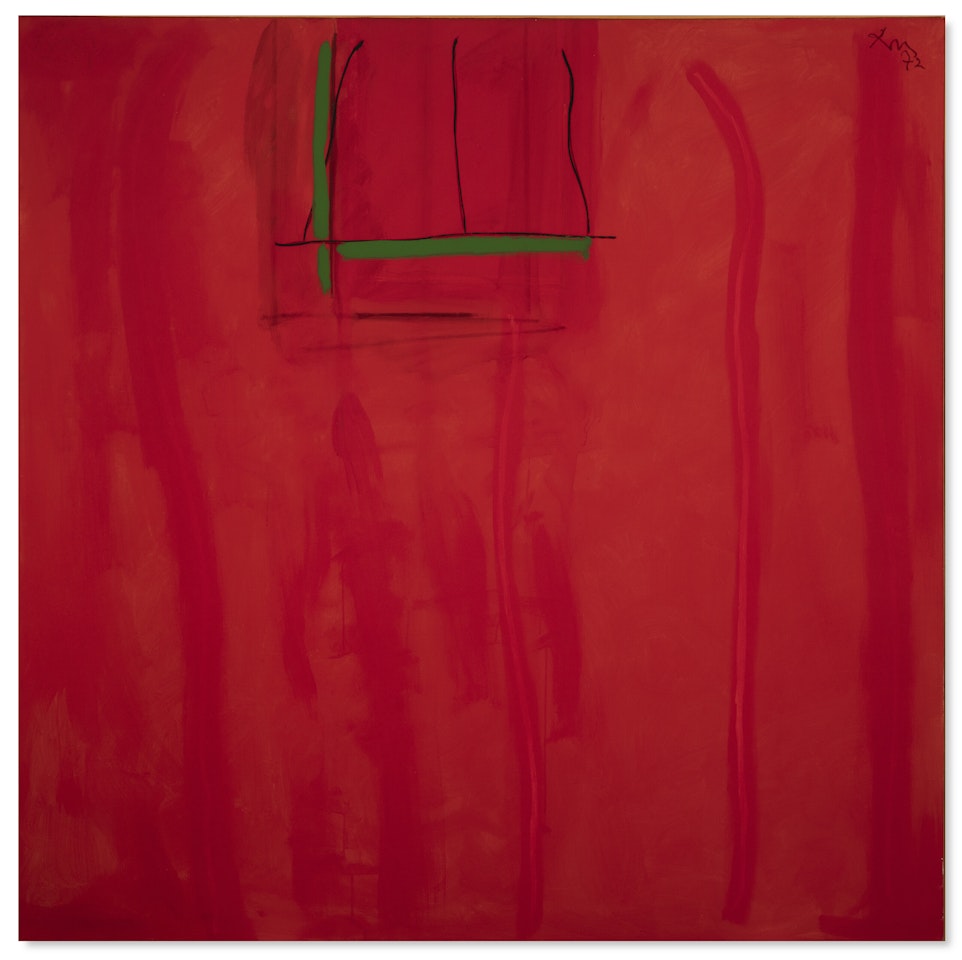 The Red Wall by Robert Motherwell