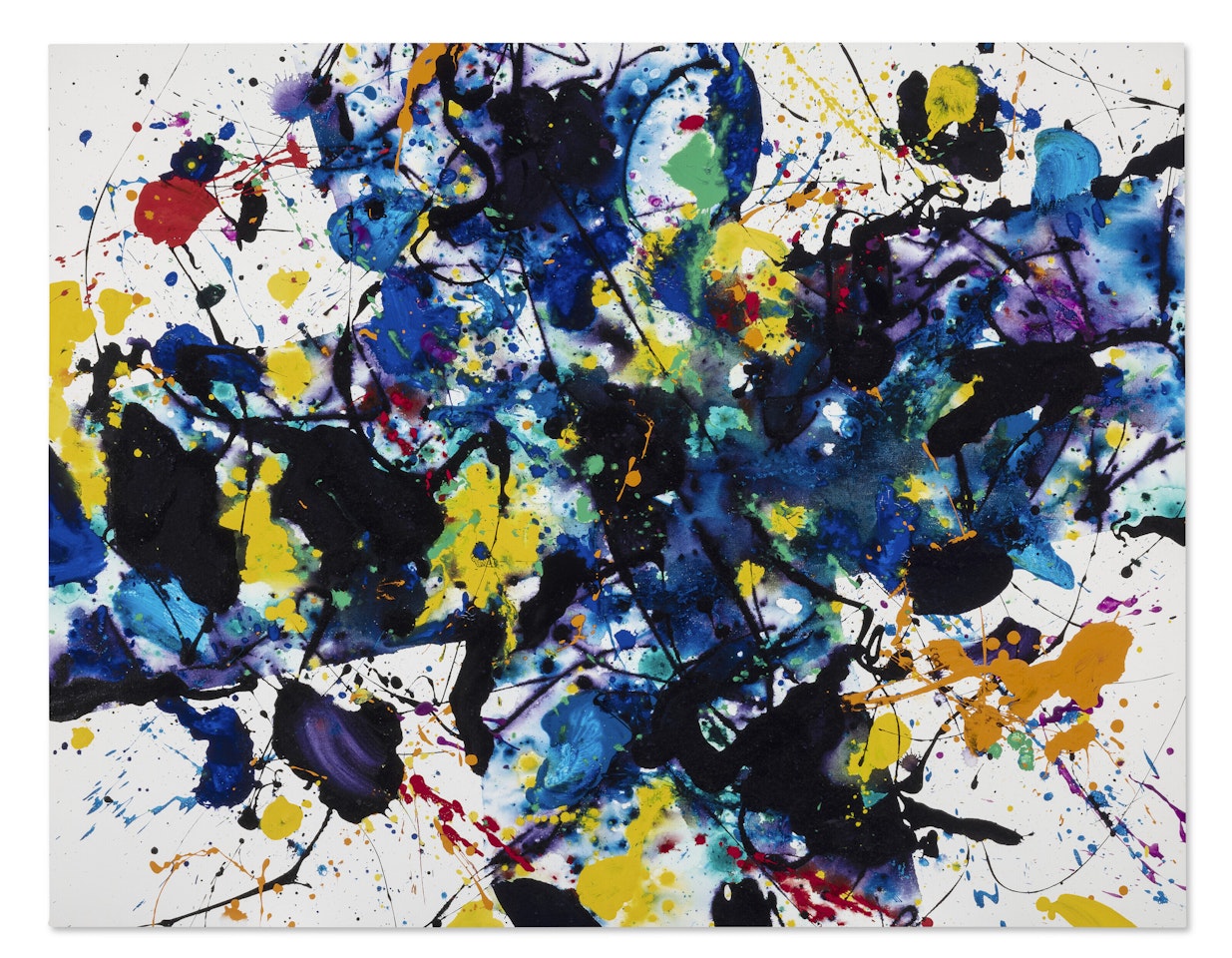 Untitled by Sam Francis