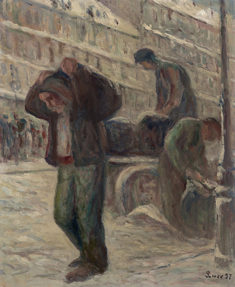 Le Bougnat by Maximilien Luce