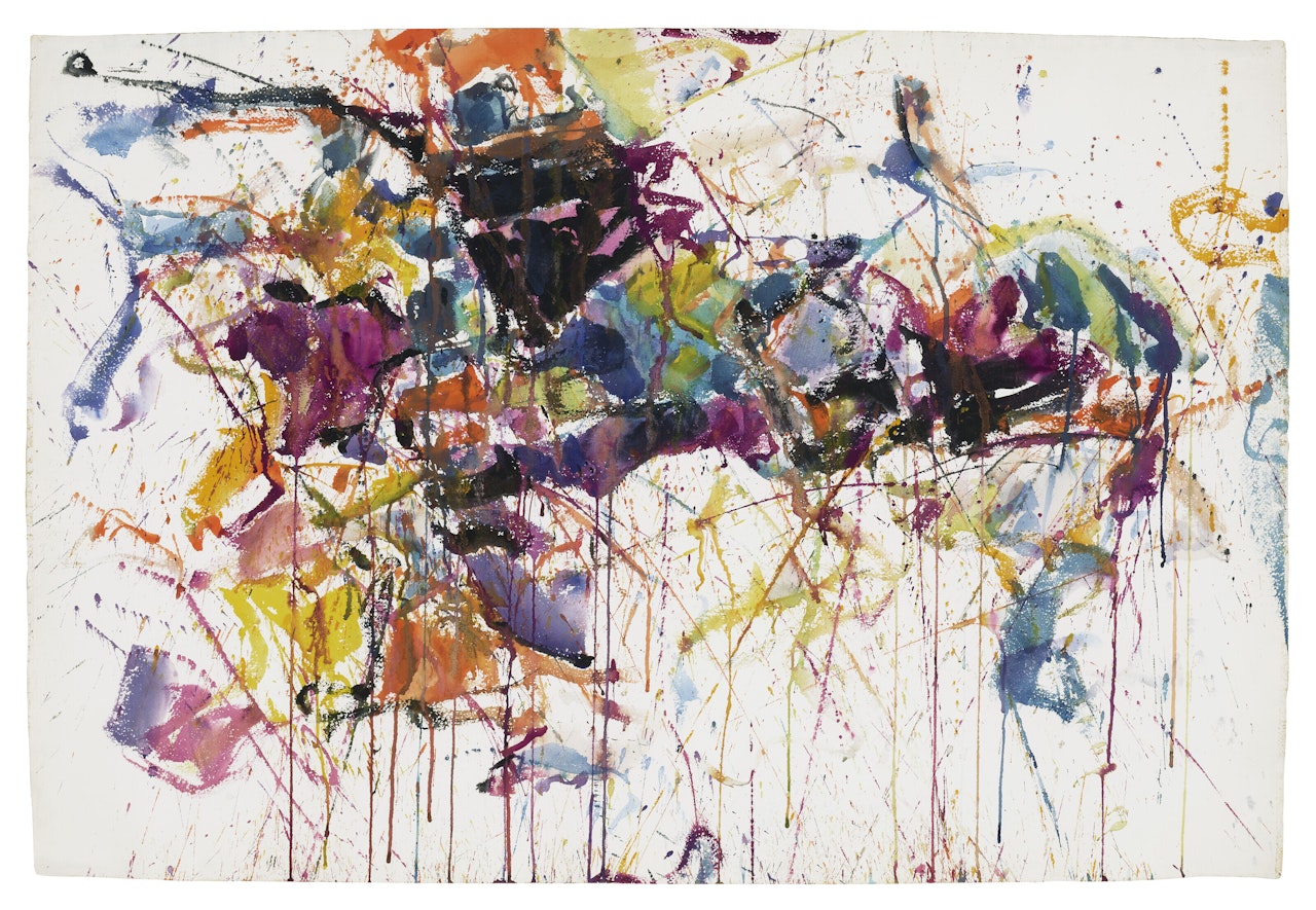 Untitled by Sam Francis