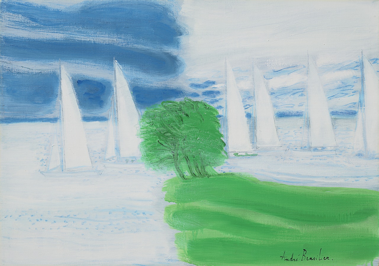 Régate à Oslo by André Brasilier