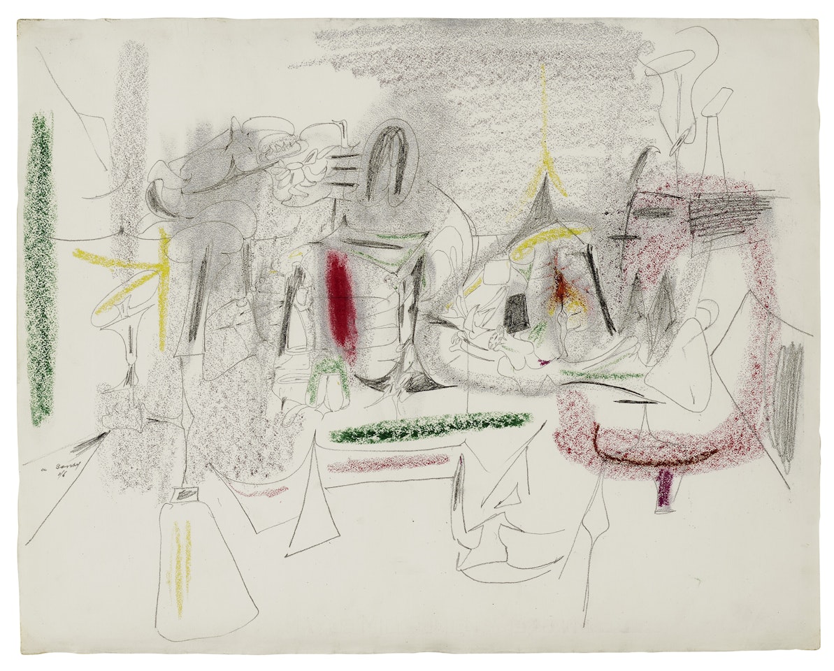 Untitled (Drawing) by Arshile Gorky
