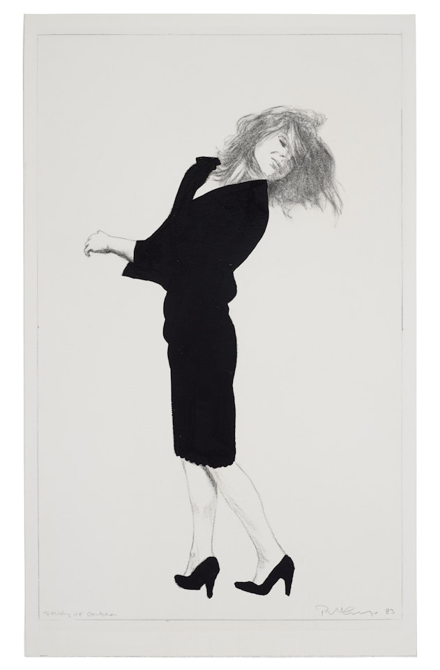 Study of Gretchen by Robert Longo