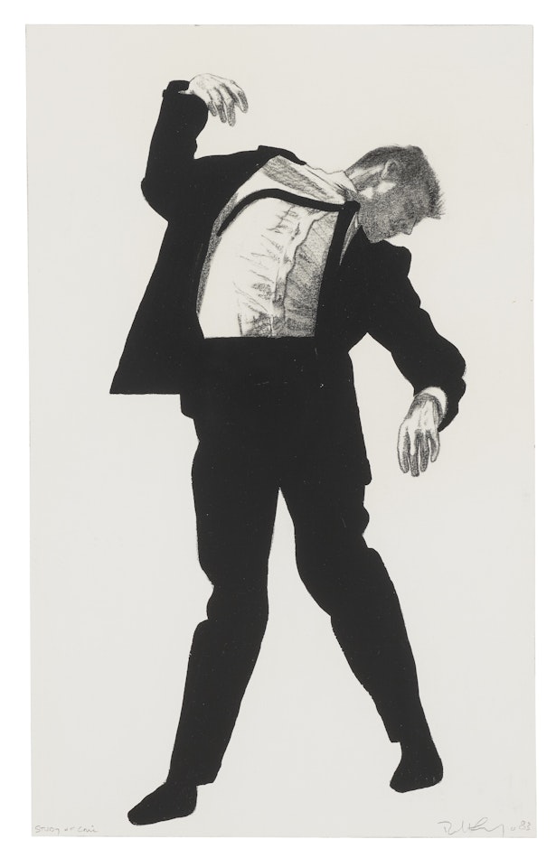 Study of Eric by Robert Longo