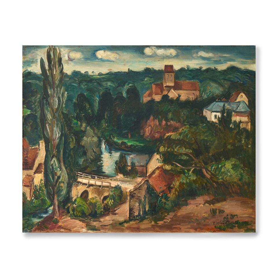 Paysage de la Sarthe by Othon Friesz