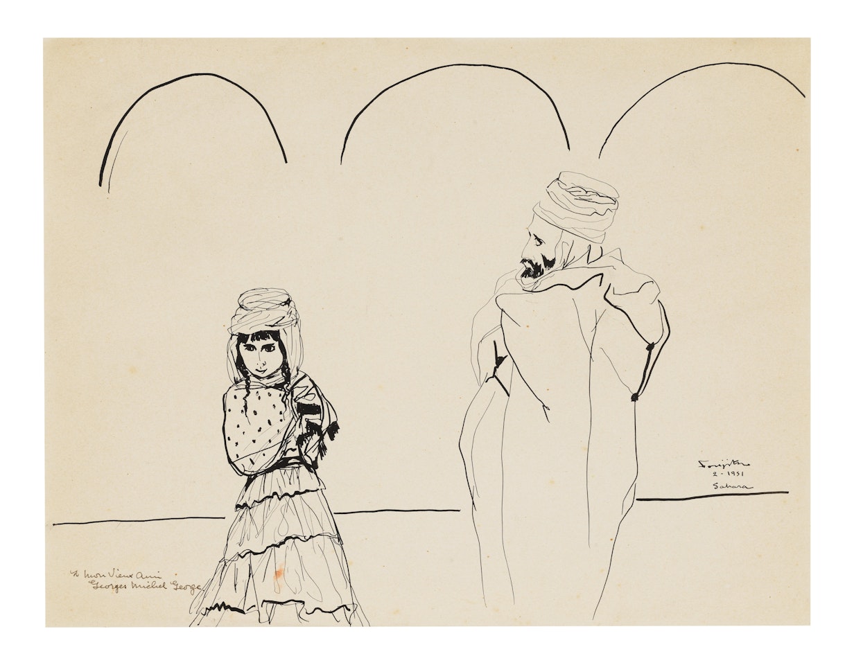 Sahara by Leonard Tsuguharu Foujita